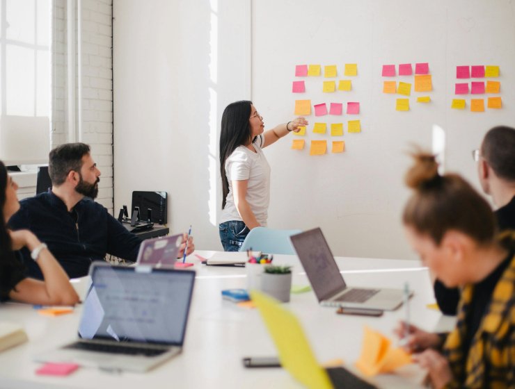 GrowXGenZ team collaborating in a modern digital agency