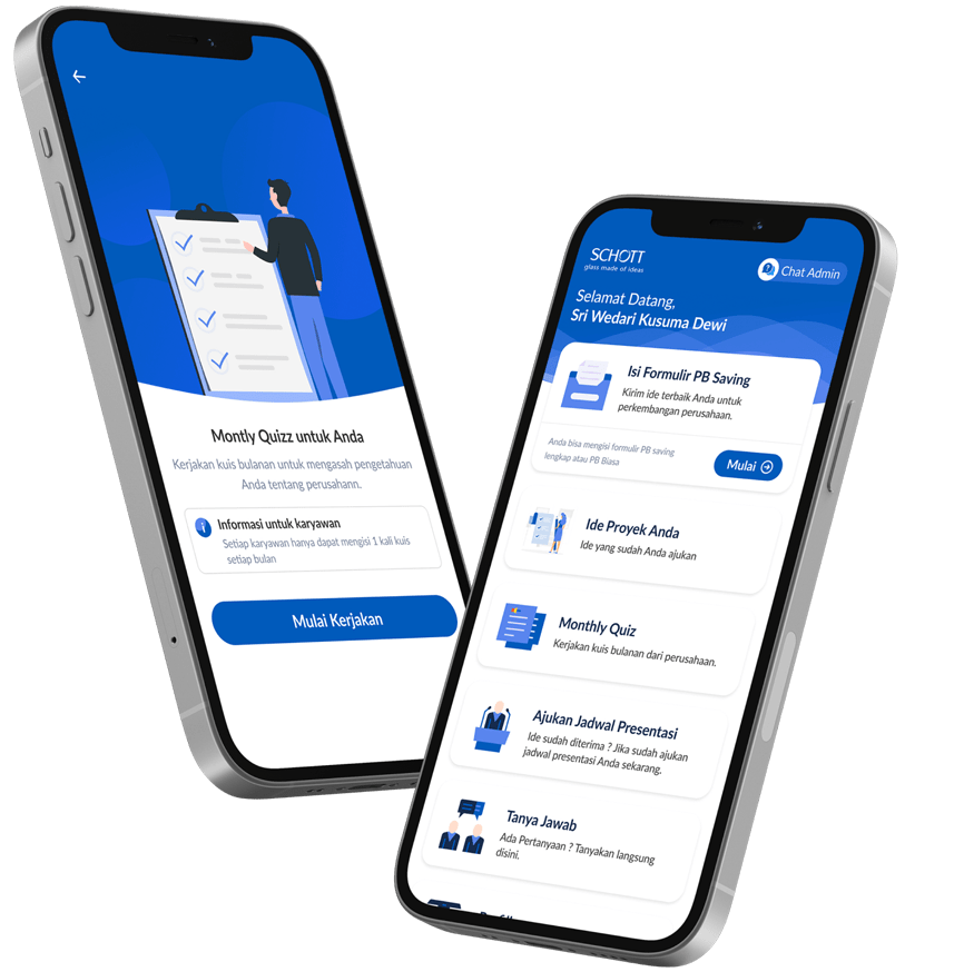 Featured mobile app development project