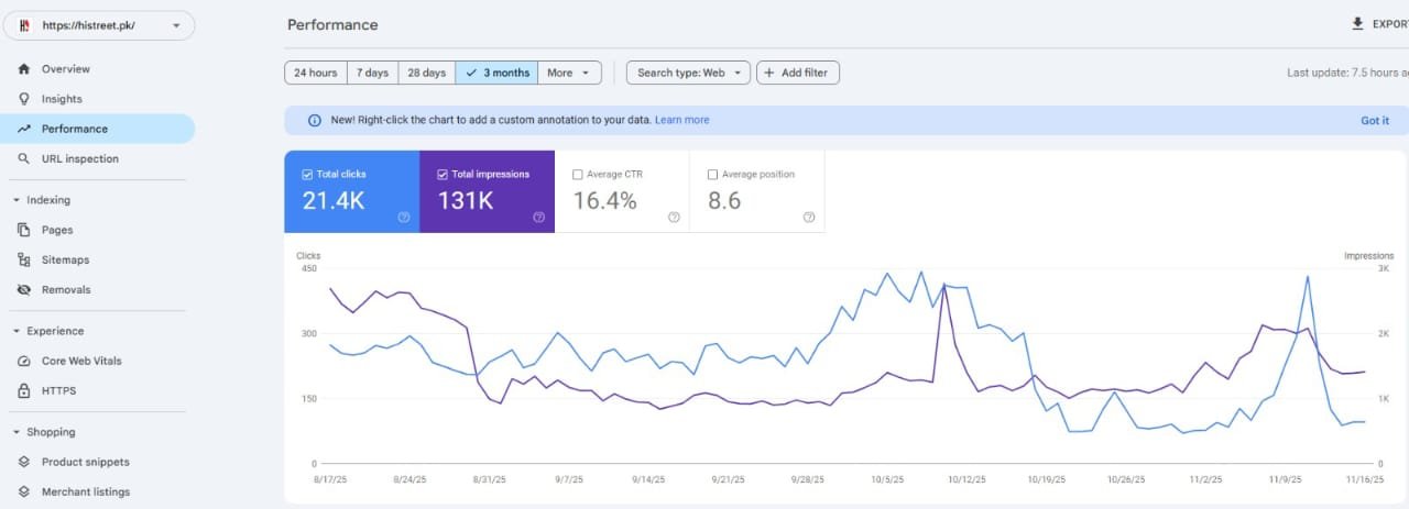 SEO ranking results screenshot 1